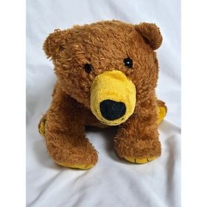 Kohls Cares Eric Carle Plush Brown Bear 11" Stuffed Animal Soft Cuddly 2012READ:
